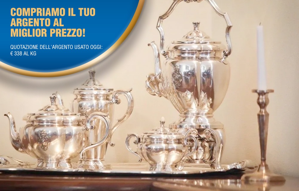 Quotazione Argento Usato di oggi