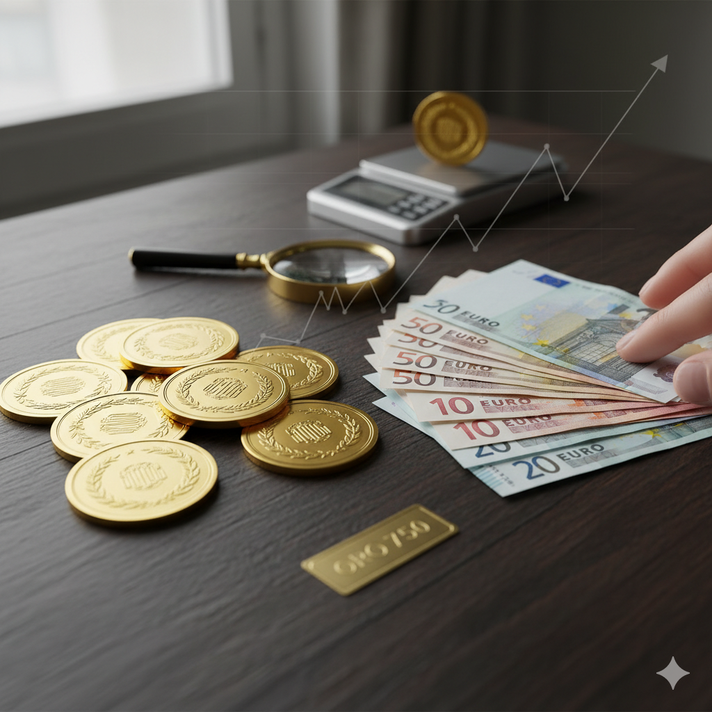 Byhoo 30 Monete Metalliche DND – Oro, Argento E Rame Con Valori 100, 10, 1 Per Giochi Da Tavolo E RPG