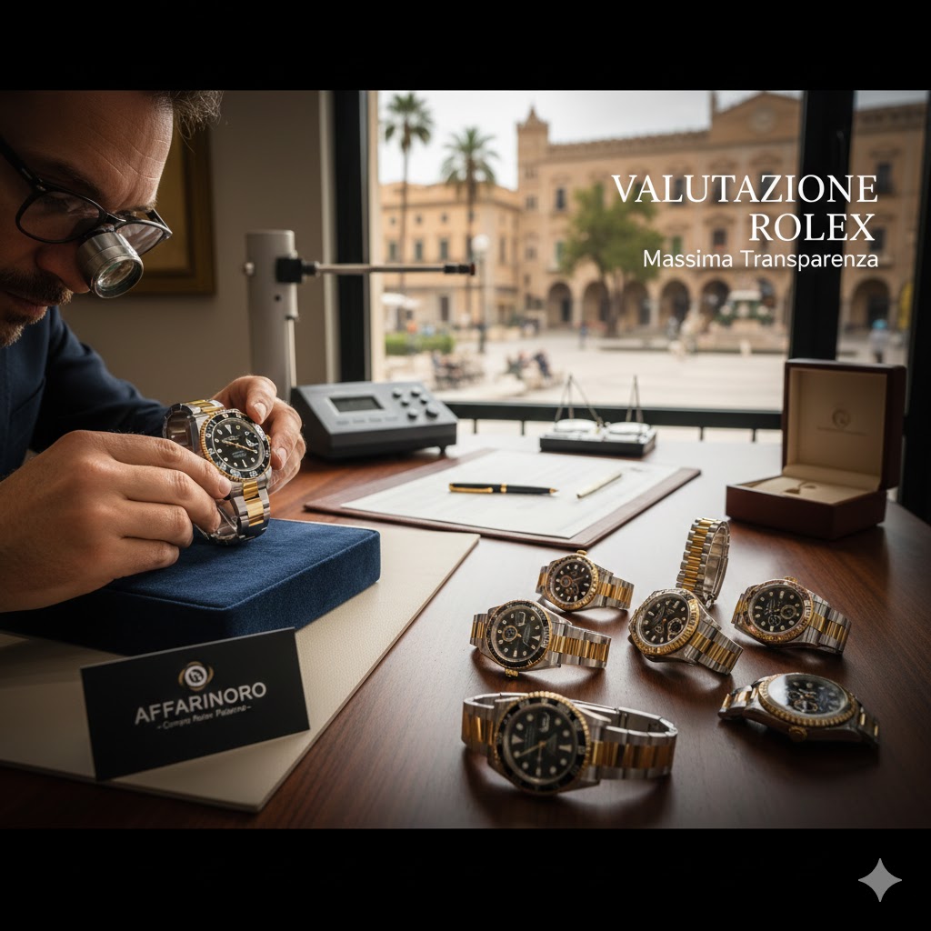 Valutazione di Rolex a Palermo: affidati ad Affarinoro
