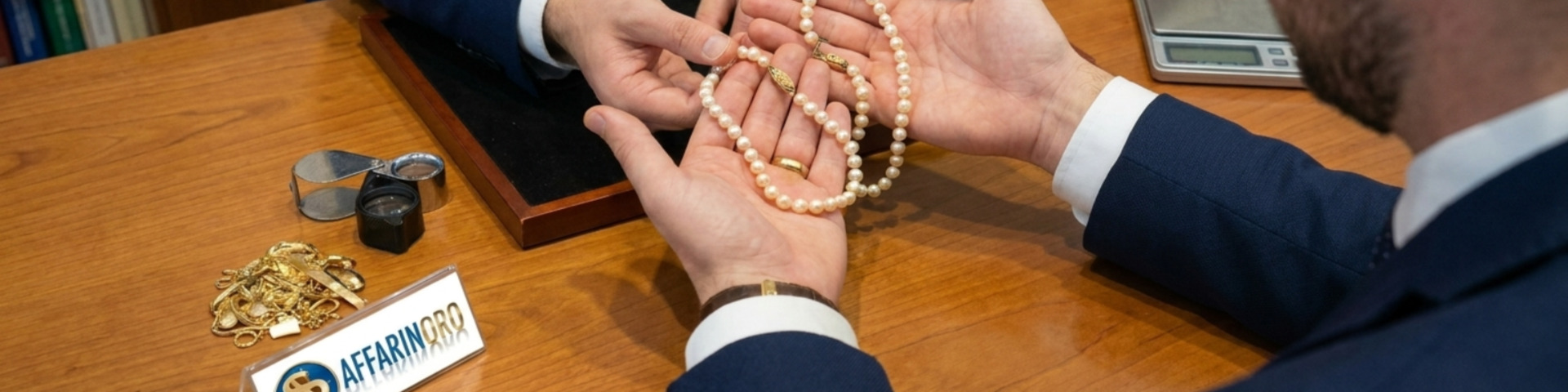 Vendere le perle al compro oro: affidati all’esperienza di Affarinoro